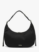 Sac Port� �paule Bianca Coton Hindbag Noir best seller BIANCA