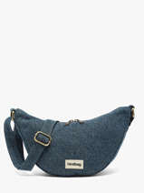 Sac Bandouli�re Denim Coton Hindbag Bleu denim DE