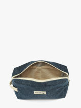 Trousse De Toilette Hindbag Bleu denim DE-vue-porte