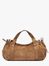 Schoudertas Folk Leder Gerard darel Beige folk DES01407