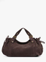 Sac Port� �paule Studio Cuir Gerard darel Marron studio DES01477