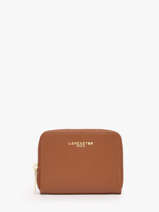 Porte-monnaie Sierra Cuir Lancaster Marron sierra pm 13
