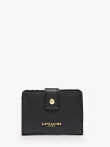 Portefeuille Leder Lancaster Zwart milano ana 3