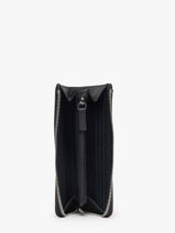 Portefeuille Lacoste Noir daily city NF4765DZ-vue-porte