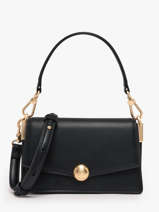 Sac Port� �paule Tennis Bliss Cuir Lacoste Noir tennis bliss NF5104IT
