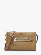 Sac Bandouli�re Ceclys Lacoste Marron ceclys NF5483AQ