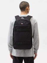 Rugzak Duck Canvas Dickies Zwart backpack DK0A4XF9-vue-porte