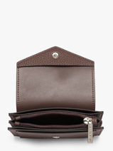 Porte-monnaie Maya Double Kba Lancaster Marron maya double kba 10-vue-porte
