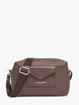 Sac Bandouli�re Maya Double Kba Lancaster Marron maya double kba 106