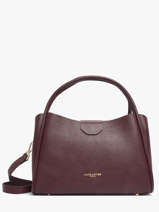 Sac � Main Ida Double Cuir Lancaster Rouge ida double 84