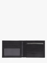 Portefeuille Bicolor Croco Cuir Yves renard Noir croco CR-vue-porte