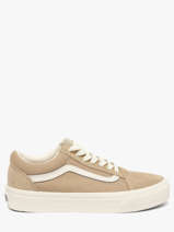 Sneakers Uit Leder Vans Beige women EDY4MG1