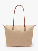 Sac Port� �paule Popette Nylon Tommy hilfiger Beige popette AW17711