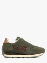 Sneakers En Cuir No name Vert women KNHRAQ04