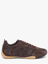 Sneakers En Cuir Gola Marron women CLB938DD