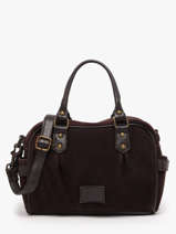 Handtas Vienne Leder Basilic pepper Bruin vienne BVIE03