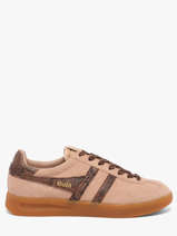Sneakers Uit Leder Gola Roze women CLB919LC
