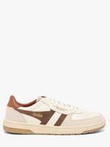 Sneakers Uit Leder Gola Wit men CMB336WP