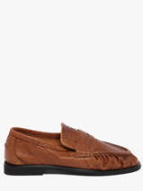 Mocassins Uit Leder Pavement Bruin women 24139052