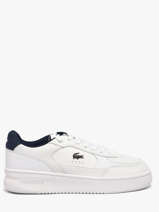 Sneakers En Cuir Lacoste Blanc men 2SMA0006