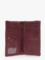 Portefeuille Cow Leder Basilic pepper Rood cow BCOW96-vue-porte