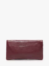 Portefeuille Cow Leder Basilic pepper Rood cow BCOW96
