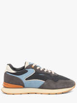 Sneakers Uit Leder Hoff Grijs men 22602403