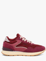 Sneakers Uit Leder Hoff Rood women 22602408