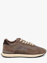 Sneakers Uit Leder Hoff Bruin men 22602410