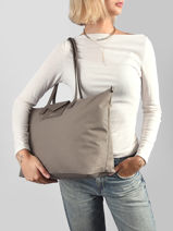 Sac Cabas A4 Smart Lancaster Beige smart kba 31-vue-porte