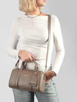 Sac Port� Main Milano Ana Cuir Lancaster Beige milano ana 102-vue-porte