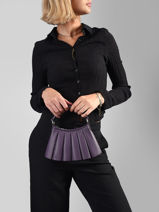 Cross Body Tas Lenglen Lacoste Violet lenglen NU5219DP-vue-porte