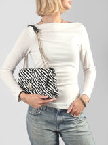 Sac Bandouli�re City Vanessa wu Noir city MA3043-vue-porte