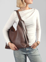 Schoudertas New Grained Gallantry Bruin new grained R2053-vue-porte