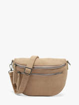 Sac Banane Gallantry Beige sangle 10