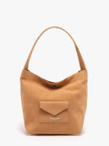 Sac Port� �paule Suedine Kba Polyester Lancaster Marron suedine kba 60