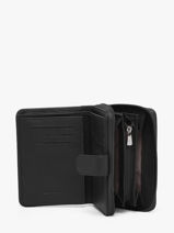 Portefeuille Cuir Hexagona Noir confort 461063R-vue-porte