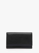 Portefeuille Cuir Hexagona Noir confort 467779R