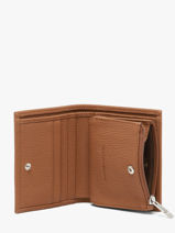 Bifold Portefeuille Original N Leder Nathan baume Bruin original n 101N-vue-porte