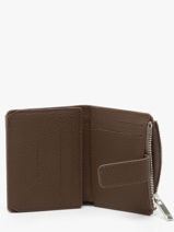 Porte-cartes Porte-monnaie Original Cuir Nathan baume Marron original n 102N-vue-porte