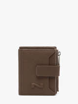 Kaarthouder Met Portemonnee Original Leder Nathan baume Bruin original n 102N