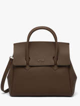 Handtas Clara Leder Nathan baume Bruin nathan 2