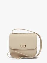 Cross Body Tas Ulysse Leder Nathan baume Beige odyssey 2