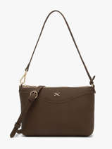 Cross Body Tas Ingrid Leder Nathan baume Bruin riviera 1