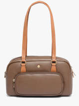 Sac Port� �paule Ella Hexagona Marron ella 2420282