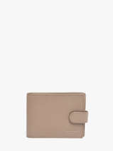 Portefeuille Leder Hexagona Beige confort 461050R