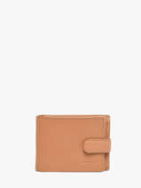 Portefeuille Cuir Hexagona Marron confort 461050R