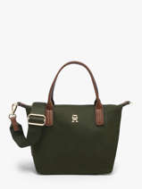 Cross Body Tas Popette Nylon Tommy hilfiger Groen popette AW17709