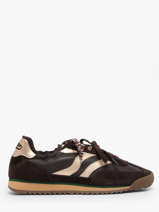Sneakers Utah Uit Leder Mrp star Bruin women 21