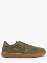 Sneakers Uit Leder Gola Groen men CMB571LN